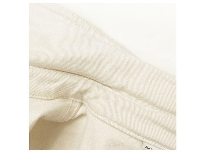 Chaqueta de denim stretch de algodón Gucci Denim Crudo - vista 9