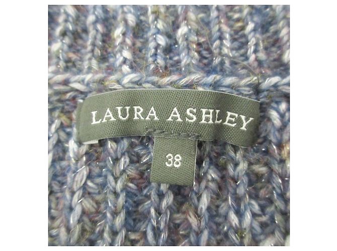 Autre Marque Laura Ashley Lurex Strickpullover Blau - Ansicht 3