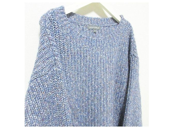 Autre Marque Laura Ashley Lurex Strickpullover Blau - Ansicht 4