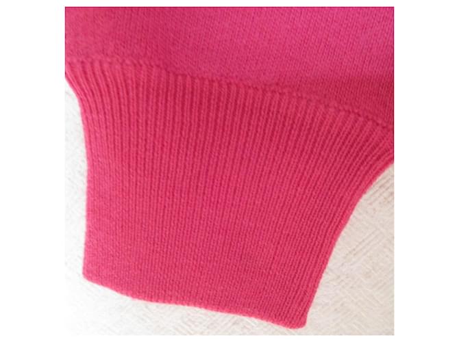 Autre Marque INDIVI Glatter Strickpullover Pink - Ansicht 5