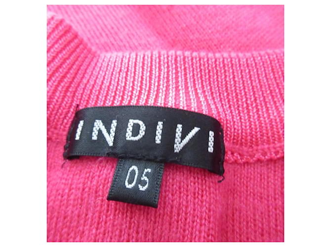 Autre Marque INDIVI Glatter Strickpullover Pink - Ansicht 7