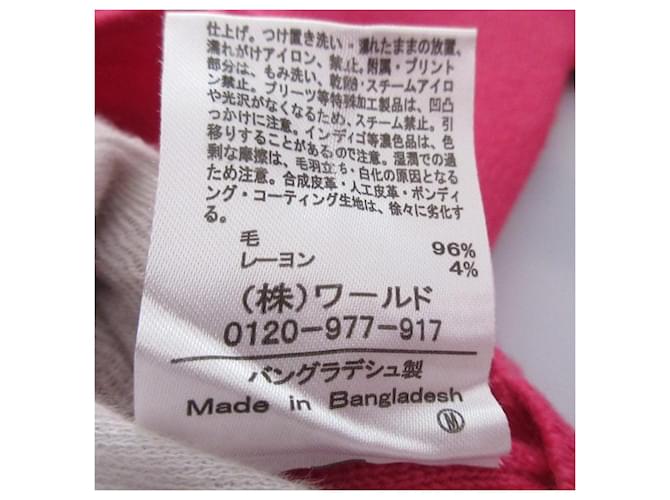 Autre Marque INDIVI Glatter Strickpullover Pink - Ansicht 9