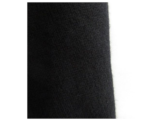 Autre Marque IIROT Drape hoodie knit hoodie Schwarz - Ansicht 3