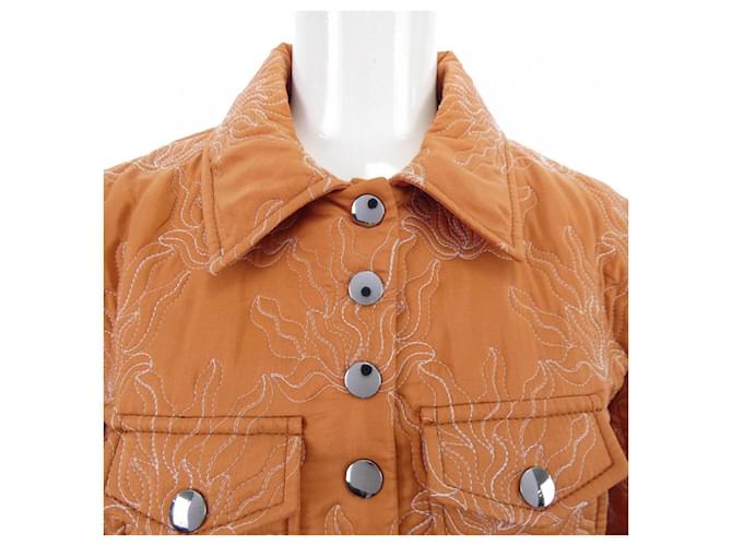 Chloé Chaqueta de seda Chloe Naranja - vista 5