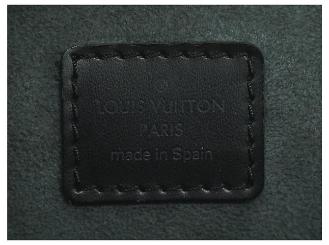 Louis Vuitton Voltaire pelle Epi Nero - vista 4