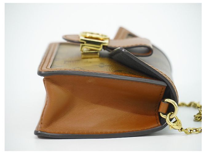 Louis Vuitton Dauphine Reverse Monogram Canvas Mini Braun - Ansicht 3