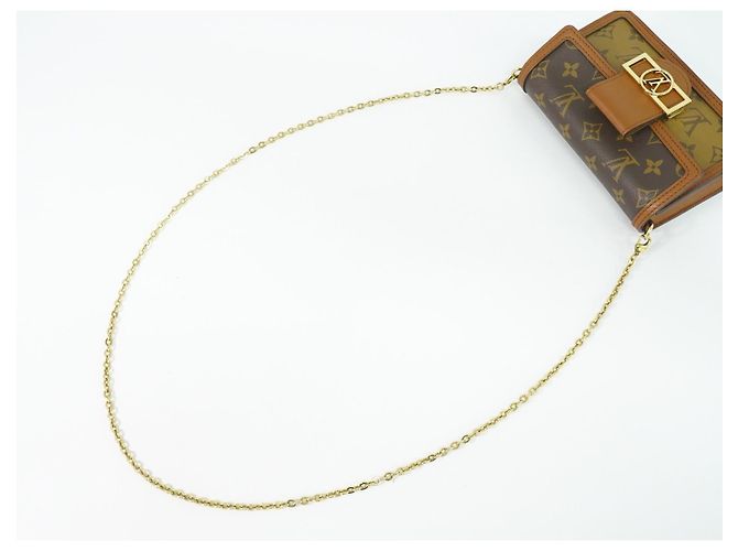 Louis Vuitton Dauphine Reverse Monogram Canvas Mini Braun - Ansicht 7