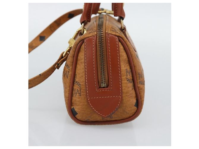 MCM Visetos logogramme Canvas and Leather Braun - Ansicht 4