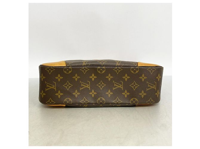 Borsa a tracolla Louis Vuitton Monogram Boulogne 30 Marrone - vista 3