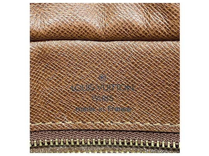 Borsa a tracolla Louis Vuitton Monogram Boulogne 30 Marrone - vista 5