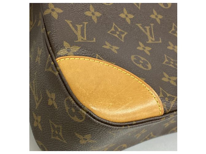 Borsa a tracolla Louis Vuitton Monogram Boulogne 30 Marrone - vista 7