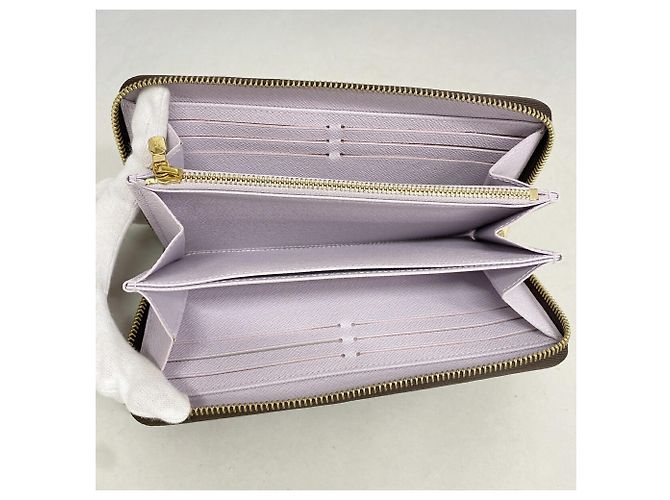 Cartera Zippy Monogram Louis Vuitton Castaño - vista 3