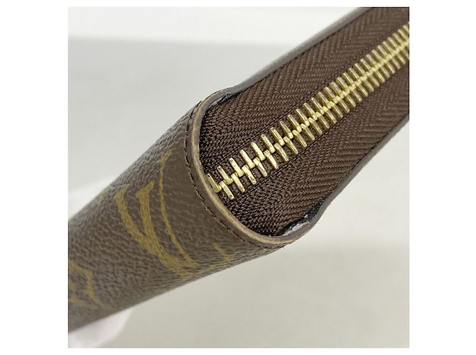 Cartera Zippy Monogram Louis Vuitton Castaño - vista 5