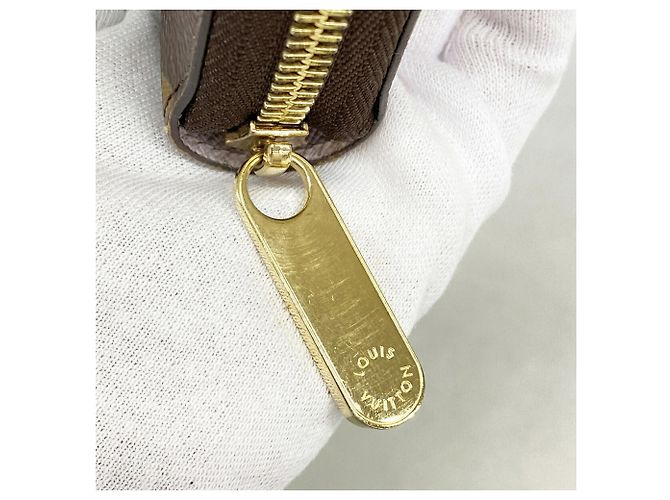 Cartera Zippy Monogram Louis Vuitton Castaño - vista 7
