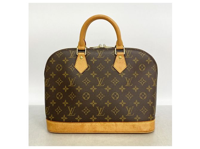 Borsa a mano Louis Vuitton Alma Monogram Marrone - vista 10