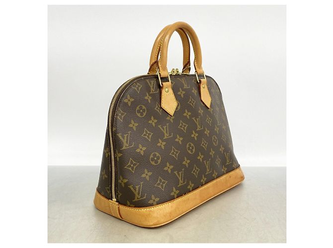 Borsa a mano Louis Vuitton Alma Monogram Marrone - vista 2