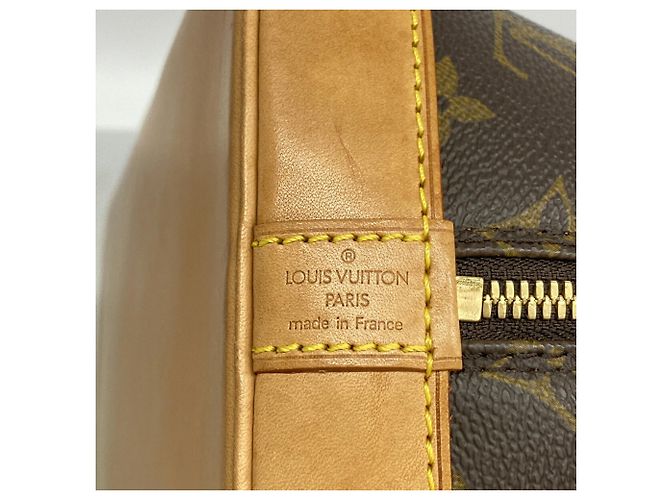 Borsa a mano Louis Vuitton Alma Monogram Marrone - vista 5