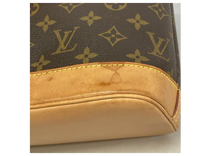 Borsa a mano Louis Vuitton Alma Monogram Marrone - vista 6