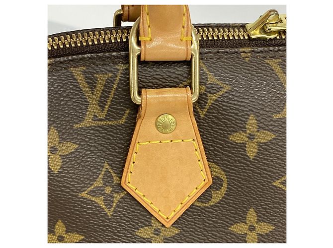 Borsa a mano Louis Vuitton Alma Monogram Marrone - vista 7