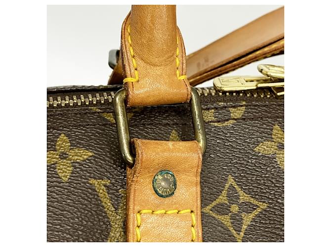 Louis Vuitton Boston Monogram Keepall 55 Marrone - vista 10