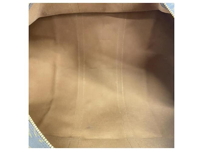 Louis Vuitton Boston Monogram Keepall 55 Marrone - vista 4