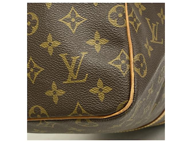 Louis Vuitton Boston Monogram Keepall 55 Marrone - vista 6
