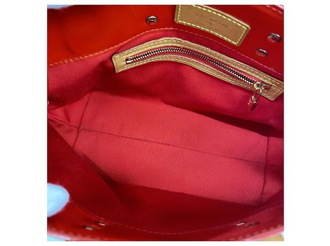 Borsa Louis Vuitton Vernis Lead PM, Rouge Rosso - vista 4