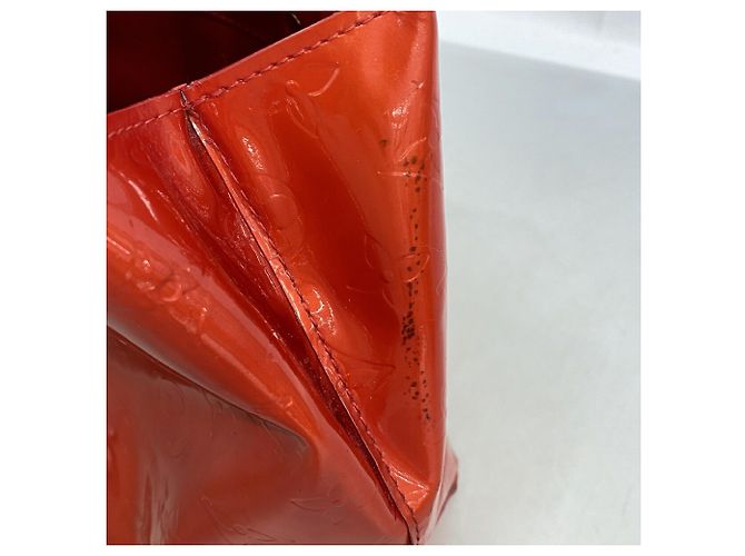 Borsa Louis Vuitton Vernis Lead PM, Rouge Rosso - vista 7