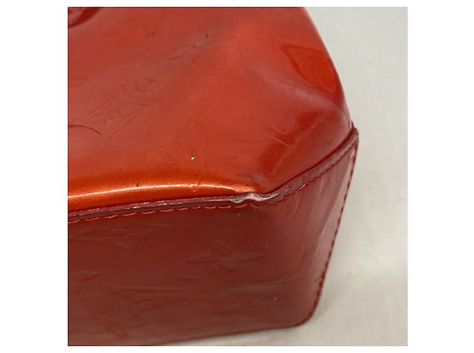 Borsa Louis Vuitton Vernis Lead PM, Rouge Rosso - vista 9