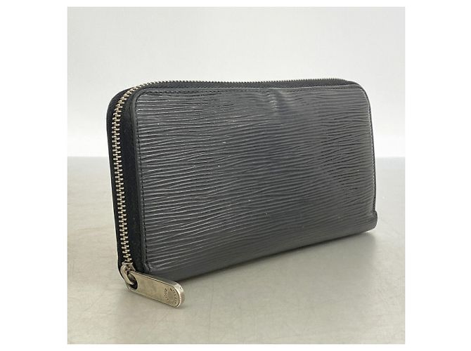 Cartera Louis Vuitton Epi Zippy en Noir Negro - vista 2