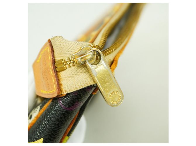Louis Vuitton Monogram Multicolor Pochette Accessoires Nero - vista 10