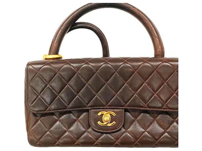 Borsa Chanel Matelassé Marrone - vista 6