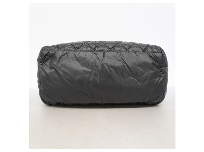 Chanel Coco Cocoon Nylon Tote Bag Schwarz - Ansicht 3
