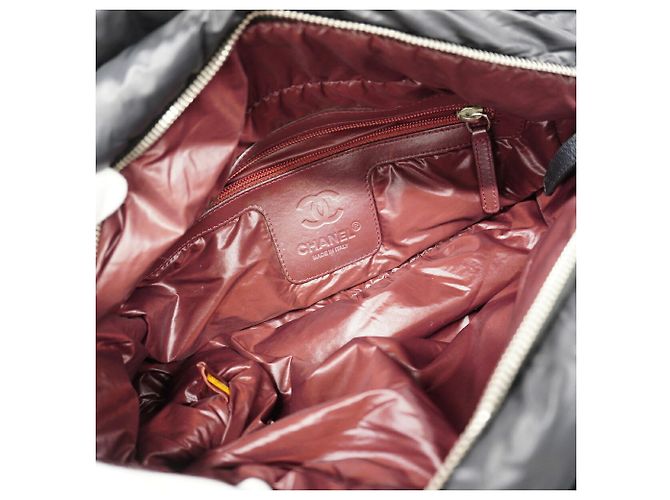 Chanel Coco Cocoon Nylon Tote Bag Schwarz - Ansicht 4