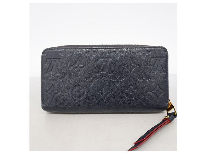Louis Vuitton Monogram Empreinte Zippy Wallet Rot - Ansicht 8
