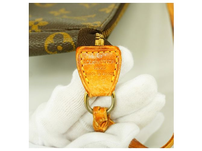 Borsa Pochette Accessoires Monogram Louis Vuitton Marrone - vista 5