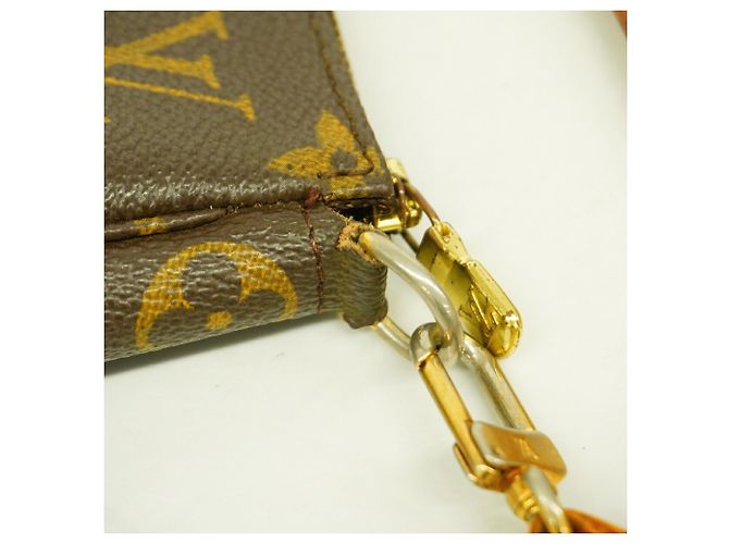 Borsa Pochette Accessoires Monogram Louis Vuitton Marrone - vista 7