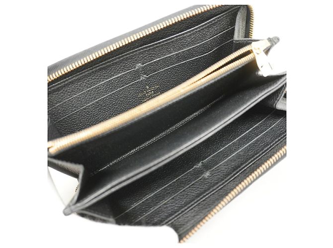 Louis Vuitton Monogram Empreinte Zippy Wallet Schwarz - Ansicht 3
