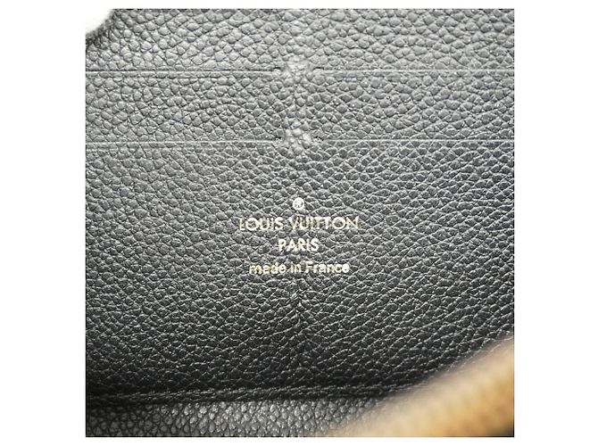 Louis Vuitton Monogram Empreinte Zippy Wallet Schwarz - Ansicht 4