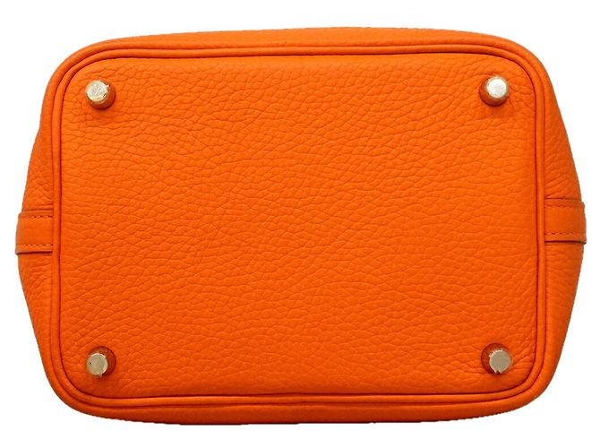 Hermès Hermes Picotin Lock PM Handtasche Orange - Ansicht 3