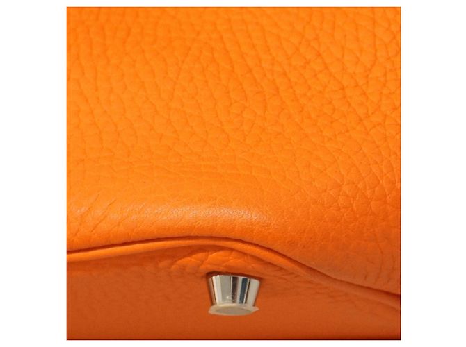 Hermès Hermes Picotin Lock PM Handtasche Orange - Ansicht 7