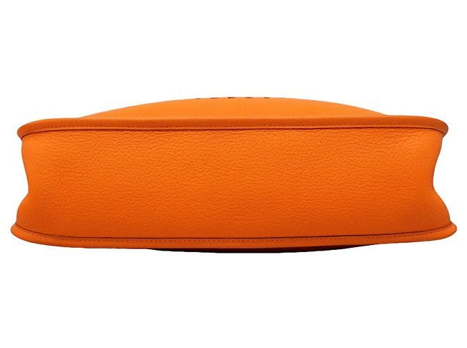Hermès Borsa a tracolla Hermes Evelyne 1GM Arancione - vista 3