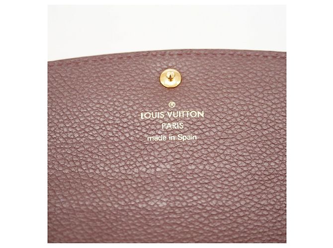 Louis Vuitton Monogram Empreinte Portefeuille Emilie Long Wallet Fuschia - vue 4