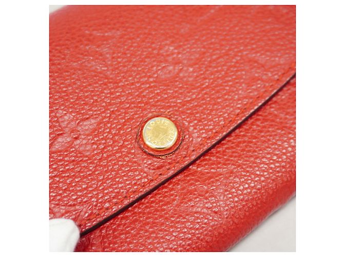 Louis Vuitton Monogram Empreinte Portefeuille Emilie Long Wallet Fuschia - vue 7