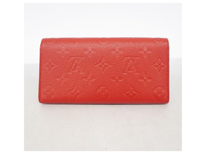 Louis Vuitton Monogram Empreinte Portefeuille Emilie Long Wallet Fuschia - vue 9