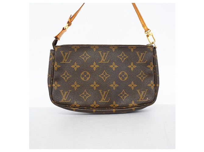 Louis Vuitton Monogram Pochette Accessoires Bag/Pouch Marrone - vista 10