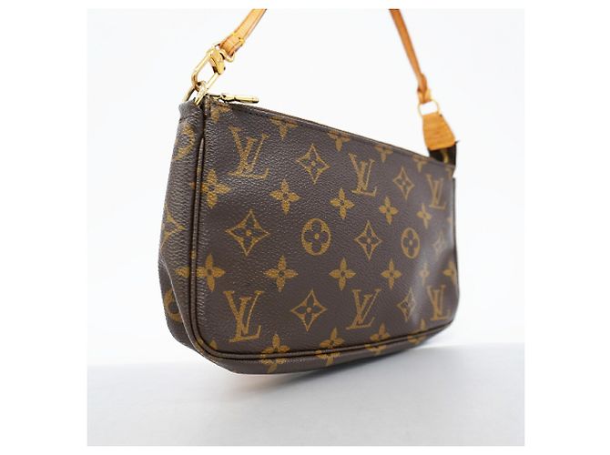 Louis Vuitton Monogram Pochette Accessoires Bag/Pouch Marrone - vista 2