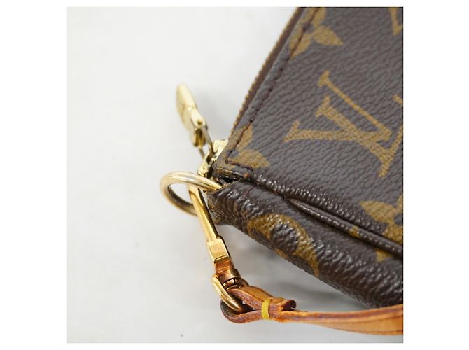 Louis Vuitton Monogram Pochette Accessoires Bag/Pouch Marrone - vista 9