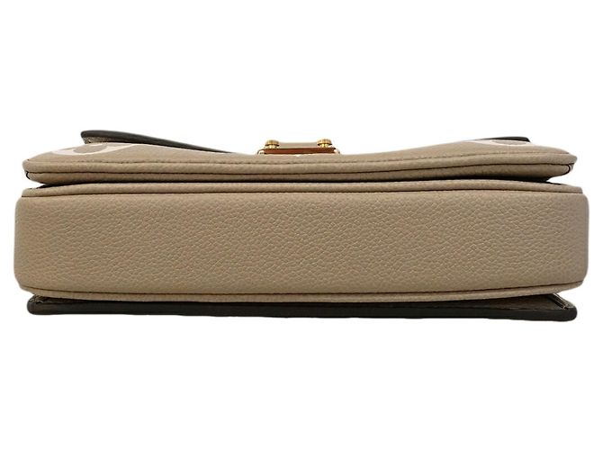 Borsa Louis Vuitton Monogram Empreinte Bicolor Pochette Métis EW Crudo - vista 3