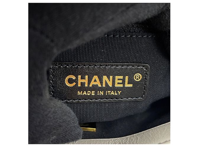 Sac à épaule Chanel Matelassé avec chaîne Blanc - vue 13